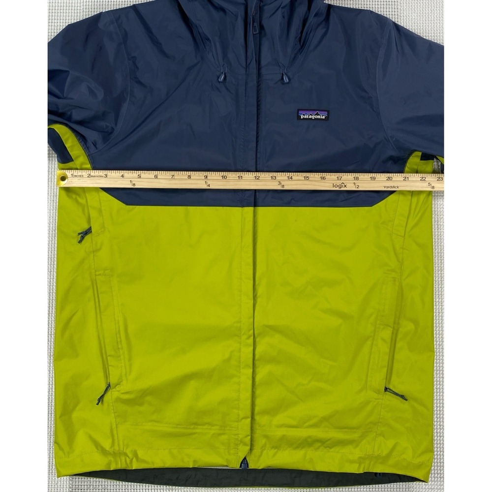 Patagonia Torrentshell Rain Jacket H2NO Dolomite Blue Green Men's Medium - Picture 3 of 10